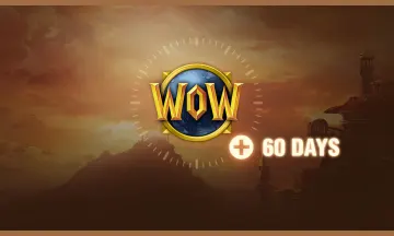 Blizzard World of Warcraft - 60 days gametime Gift Card