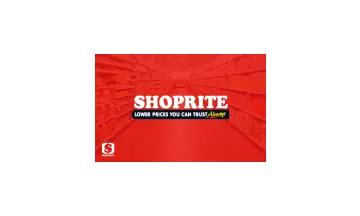 Shoprite Voucher Gift Card
